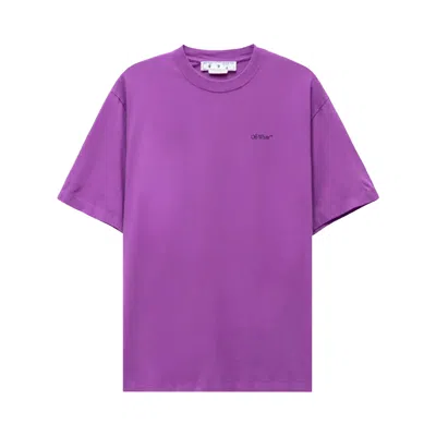 Pre-owned Off-white Jumbo Arrow Over Tee 'orchid' | Purple | Men's Size Xxs
