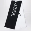Off-white Keep Warm Scarf In Black