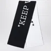 Off-white Keep Warm Scarf In Black