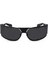 Off-white Kenema Oversized Sunglasses In Black