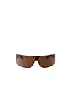 Off-white Kenema Oversized Sunglasses In Brown