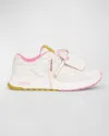 Off-white Kick Off Mesh Runner Sneakers In 013b Rose Pink