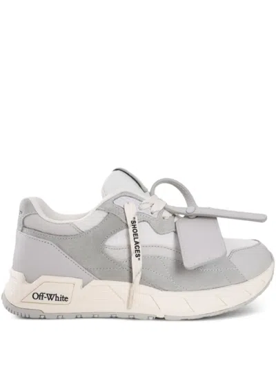 Off-white Kick Off Sneakers In Gray