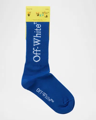 OFF-WHITE KID'S BOOKISH LONG SOCKS