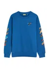Off-white Arrow Sweater In Blue