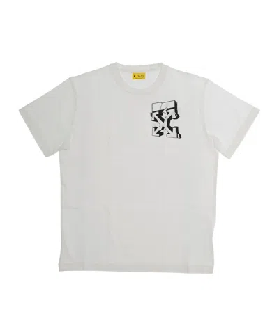 Off-white Kids Arrow Printed Crewneck T-shirt