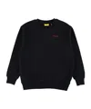 Off-white Long-sleeved Sweatshirt In Black