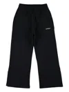 Off-white Off White Kids Black Jogging Pants In Black