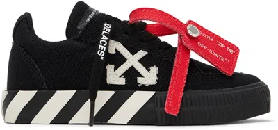 Off-white Kids Black Vulcanized Trainers