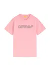 Off-white Big Bookish T-shirt In Pink