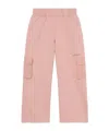 Off-white Arrow Studs Cargo Logo Pants In Pink