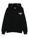 Off-white Off White Kids Long-sleeved Hoodie In Black