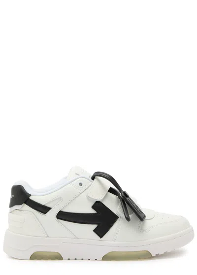 Off-white Kids Out Of Office Panelled Leather Sneakers (it34-it38)