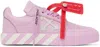 Off-white Kids Pink Vulcanized Sneakers In Pink