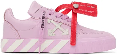 Off-white Kids Pink Vulcanized Sneakers