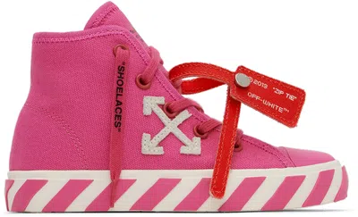 Off-white Kids Pink Vulcanized Sneakers