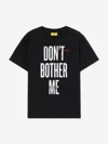 Off-white Kids Quote T-shirt In Black