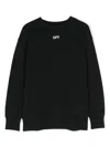 Off-white Logo-print Cotton Sweatshirt