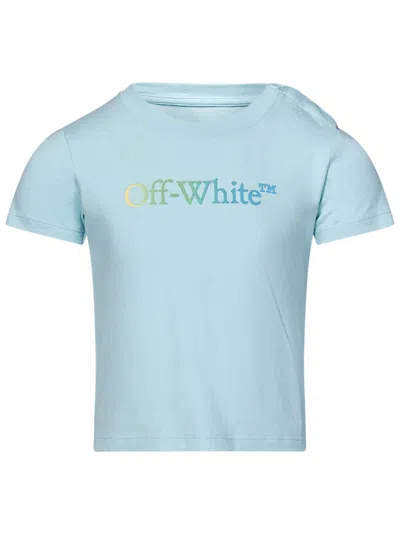 Off-white Kids T-shirt In Blue