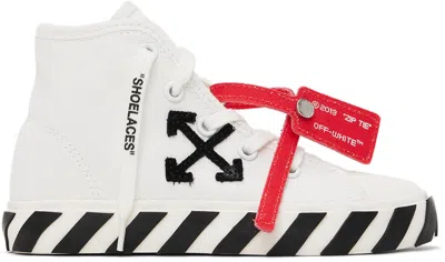 Off-white Kids White Vulcanized Sneakers