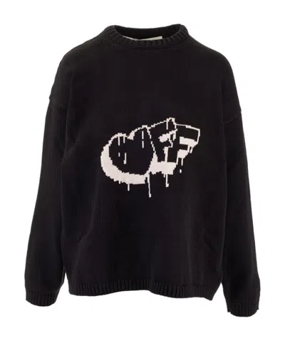 Off-white Kim Xueyun Same Logo Incarceria Pullover In Black