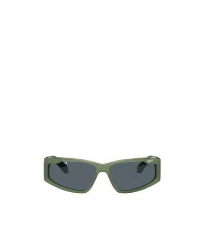 Off-white Kimball Biker-style Frame Sunglasses In Gray
