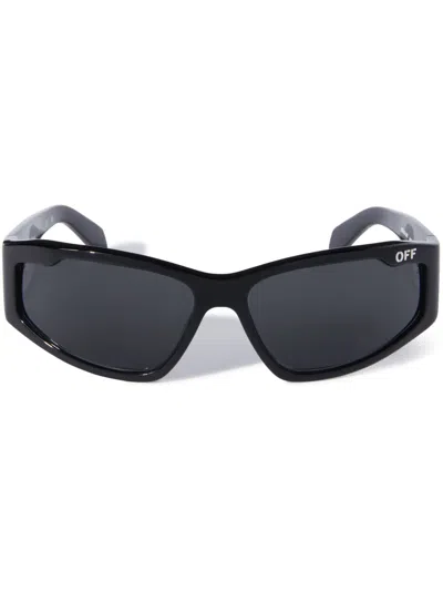 Off-white Kimball Rectangle-frame Sunglasses In Black