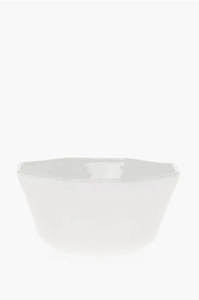 Off-white Kitchenware Octagonal Cup With Logoed Bottom In White