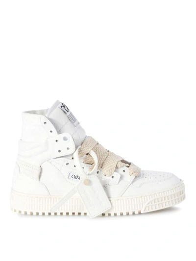 Off-white Lace-up Chunky Trainers In White