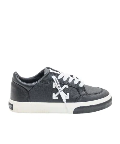 OFF-WHITE LACE-UP LOW-TOP CASUAL SHOES