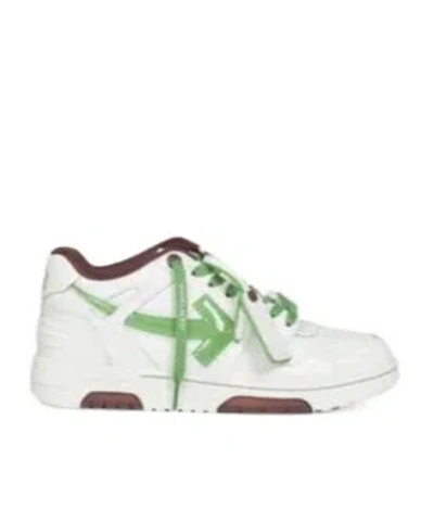 Off-white Lace-up Low-top Casual Shoes In Multi