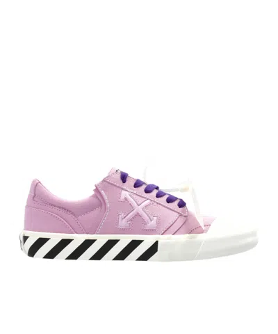 Off-white Lace-up Low-top Casual Shoes In Pink