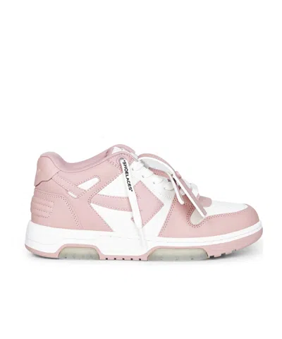 Off-white Lace-up Low-top Casual Shoes In White