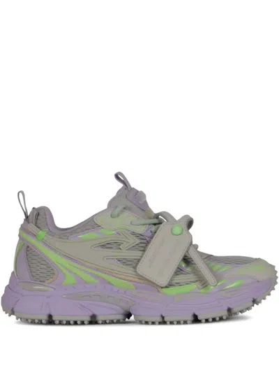 Off-white Lace-up Sneakers In Gray
