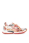 Off-white Lace Up Sneakers In White