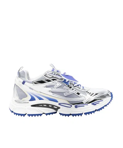 Off-white Lace-up Sneakers In Purple