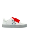 Off-white Low Vulcanized Sneakers In Black