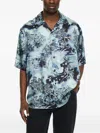 Off-white Multicolor Viscose Pattern Shirt In Multi