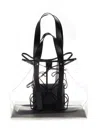OFF-WHITE LARGE DAY OFF TOTE IN TRANSPARENT PVC