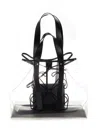 Off-white Tote With Logo In Black