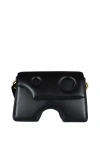 Off-white Off White Large Shoulder Bag Burrow 22 In Black