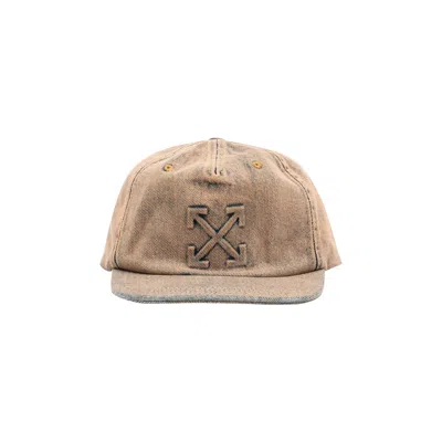 Pre-owned Off-white Laundry Arrow Baseball Cap 'peach Orange' | Women's Size Onesize