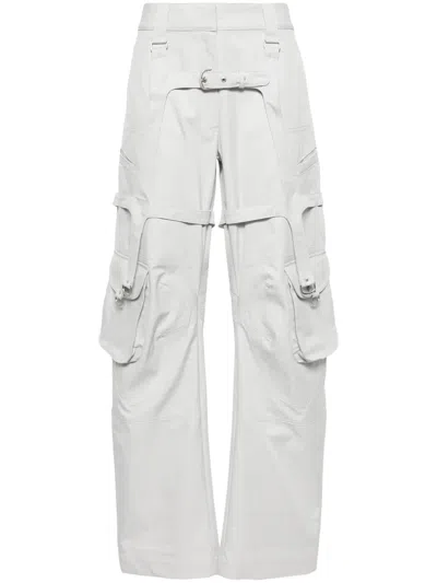 Off-white Laundry Cargo Trousers In Grau