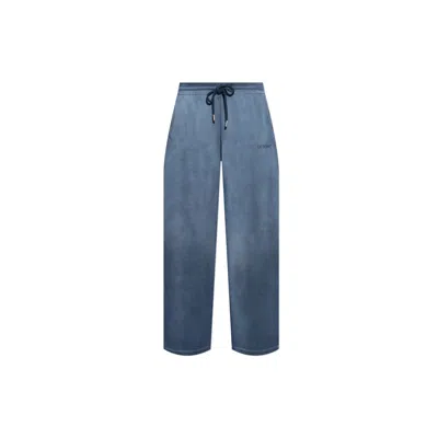 Off-white Laundry Diag Sweatpants In Blue