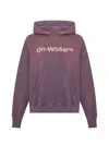 Off-white Men's Laundry Logo Skate Hoodie