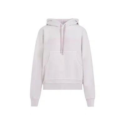OFF-WHITE LAUNDRY PINK COTTON OVER HOODIE
