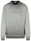 Off-white 'laundry Skate' Grey Cotton Sweatshirt In Gray
