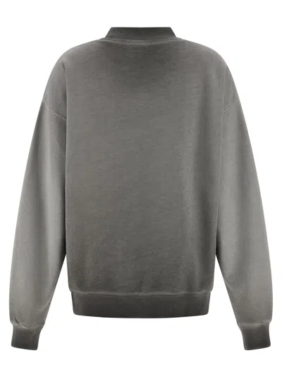 OFF-WHITE LAUNDRY SKATE SWEATSHIRT GRAY