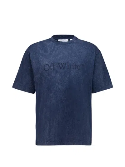 Off-white Laundry Skate T-shirt In Blue