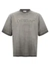 Off-white Skateboarding Inspired Crew Neck T-shirt In Gray